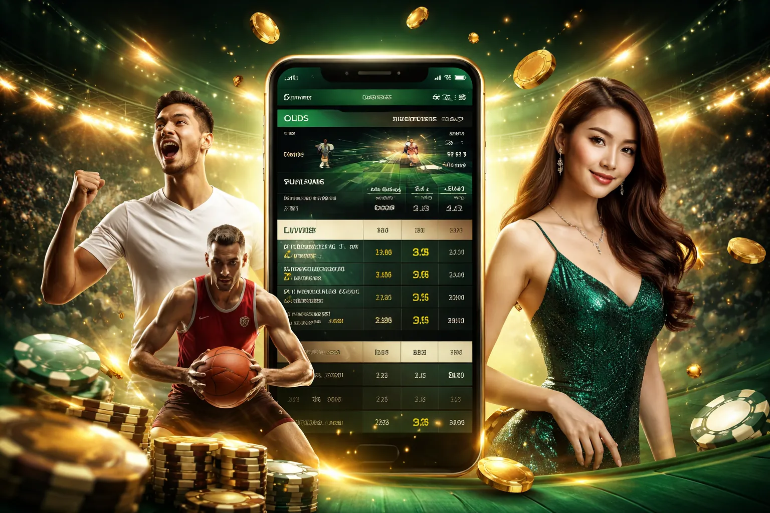Hình ảnh quảng cáo các ưu đãi và khuyến mãi hấp dẫn của abc8 ios